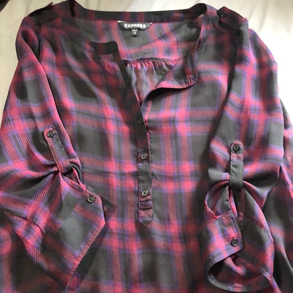 Express sheer blouse